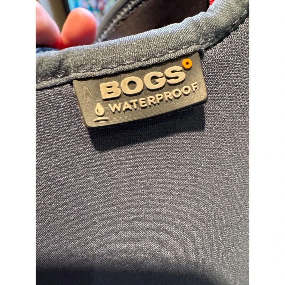 Bogs Solid Classics Kids‎ Waterproof Insulated Winter Boots Black Navy size 3